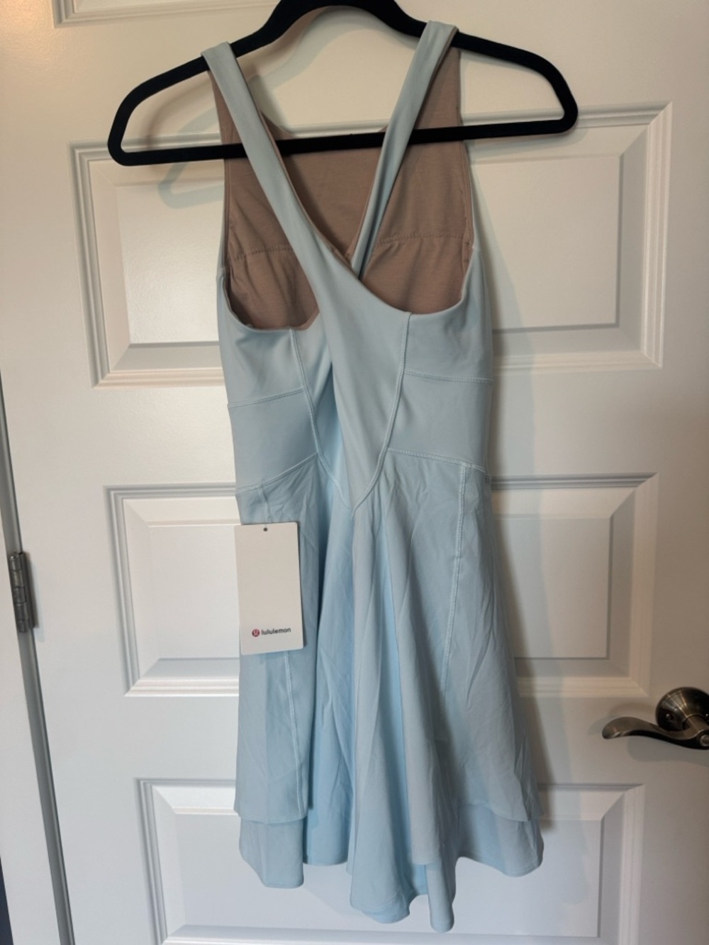 lululemon athletica Light Blue Sleeveless Midi Dress - Picture 3 of 3